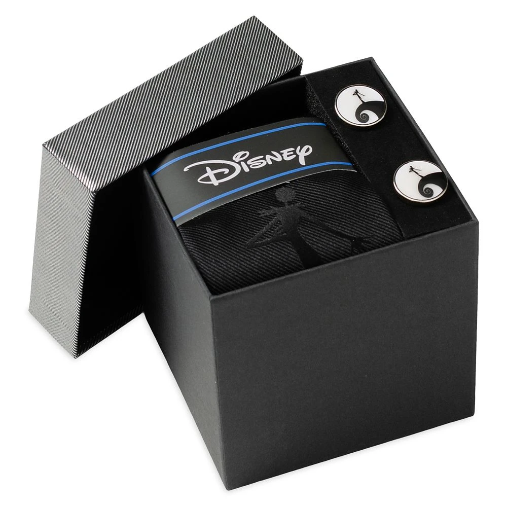 Jack Skellington Cufflinks and Tie Set – The Nightmare Before Christmas Disney Jack Skellington Cufflinks And Tie Set – The Nightmare Before Christmas -Disney Sales Store 7002059364010 1