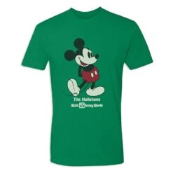 Adults' Walt Disney World Standing Mickey Mouse T-Shirt – Customized -Disney Sales Store 7405055825926 5