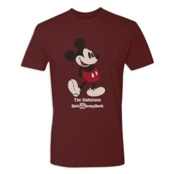 Adults' Walt Disney World Standing Mickey Mouse T-Shirt – Customized -Disney Sales Store 7405055825926 8