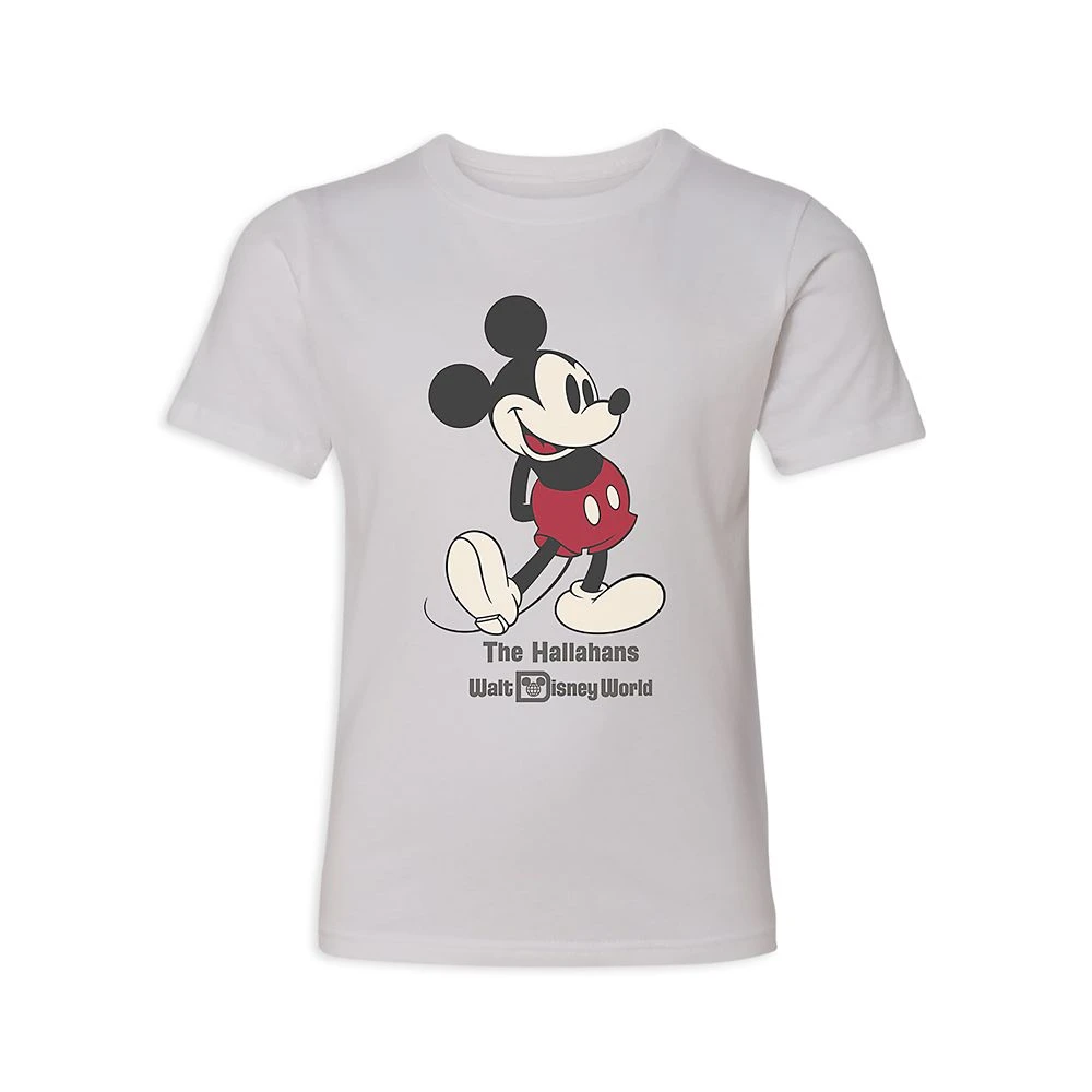Kids' Walt Disney World Standing Mickey Mouse T-Shirt – Customized Kids' Walt Disney World Standing Mickey Mouse T-Shirt – Customized -Disney Sales Store 7407055825934 2
