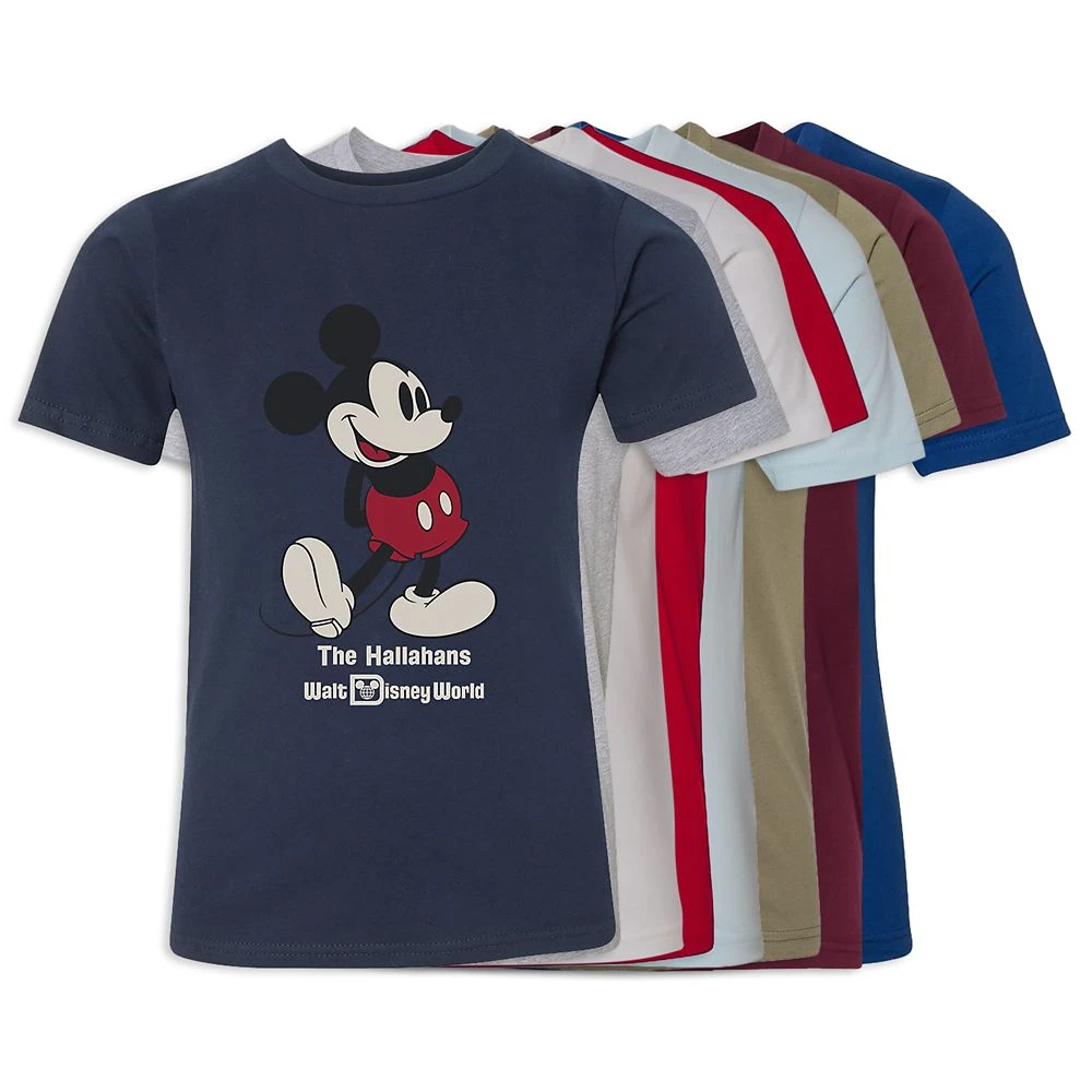 Kids' Walt Disney World Standing Mickey Mouse T-Shirt – Customized Kids' Walt Disney World Standing Mickey Mouse T-Shirt – Customized -Disney Sales Store 7407055825934