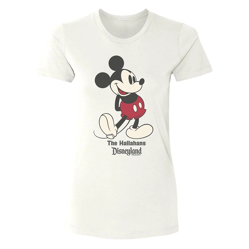 Women's Disneyland Standing Mickey Mouse T-Shirt – Customized Women's Disneyland Standing Mickey Mouse T-Shirt – Customized -Disney Sales Store 7807055820349 3