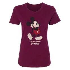 Women's Disneyland Standing Mickey Mouse T-Shirt – Customized 9 Women's Disneyland Standing Mickey Mouse T-Shirt – Customized -Disney Sales Store 7807055820349 7
