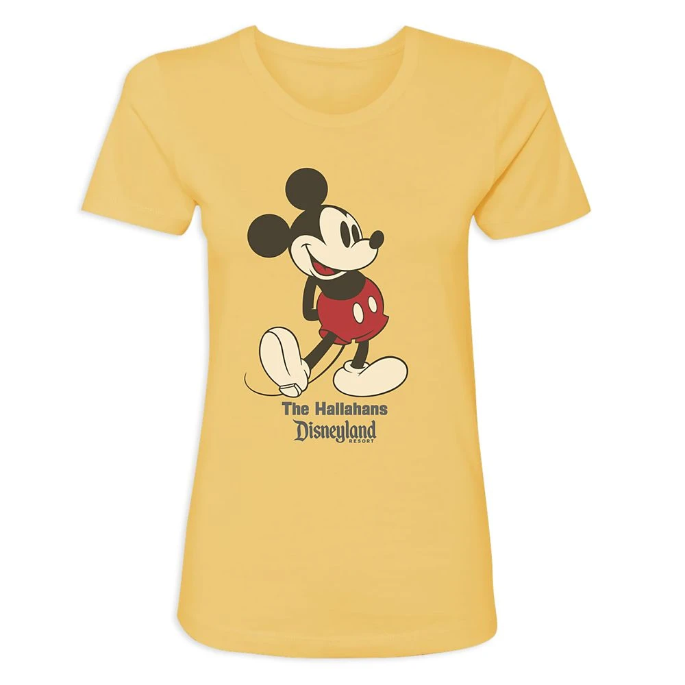 Women's Disneyland Standing Mickey Mouse T-Shirt – Customized Women's Disneyland Standing Mickey Mouse T-Shirt – Customized -Disney Sales Store 7807055820349 8