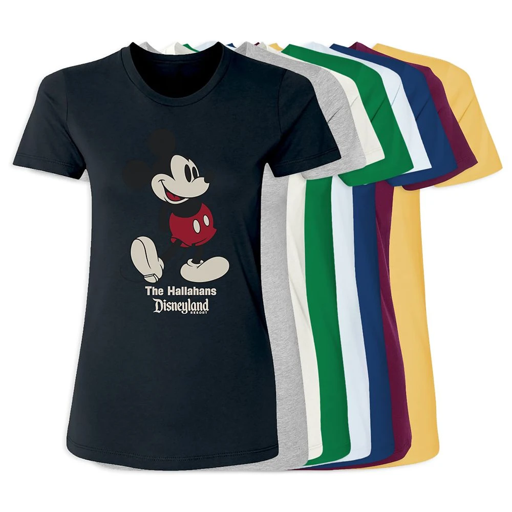 Women's Disneyland Standing Mickey Mouse T-Shirt – Customized Women's Disneyland Standing Mickey Mouse T-Shirt – Customized -Disney Sales Store 7807055820349