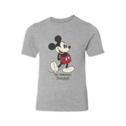 Kids' Disneyland Standing Mickey Mouse T-Shirt – Customized 4 Kids' Disneyland Standing Mickey Mouse T-Shirt – Customized -Disney Sales Store 7807055820359 2