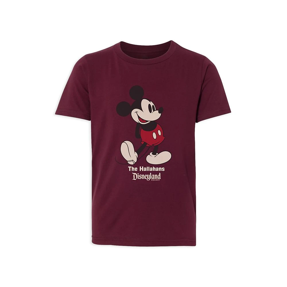 Kids' Disneyland Standing Mickey Mouse T-Shirt – Customized Kids' Disneyland Standing Mickey Mouse T-Shirt – Customized -Disney Sales Store 7807055820359 7