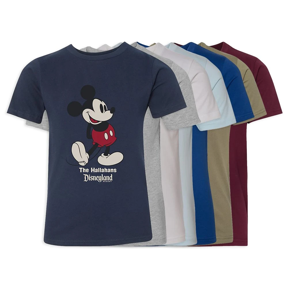 Kids' Disneyland Standing Mickey Mouse T-Shirt – Customized Kids' Disneyland Standing Mickey Mouse T-Shirt – Customized -Disney Sales Store 7807055820359