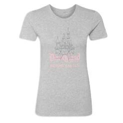 Women's Sleeping Beauty Castle Disneyland T-Shirt – Customized -Disney Sales Store 7807055820430 3